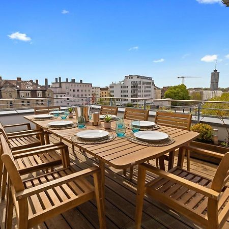 Arbio I Premium Penthouse Apartment Аугсбург Экстерьер фото