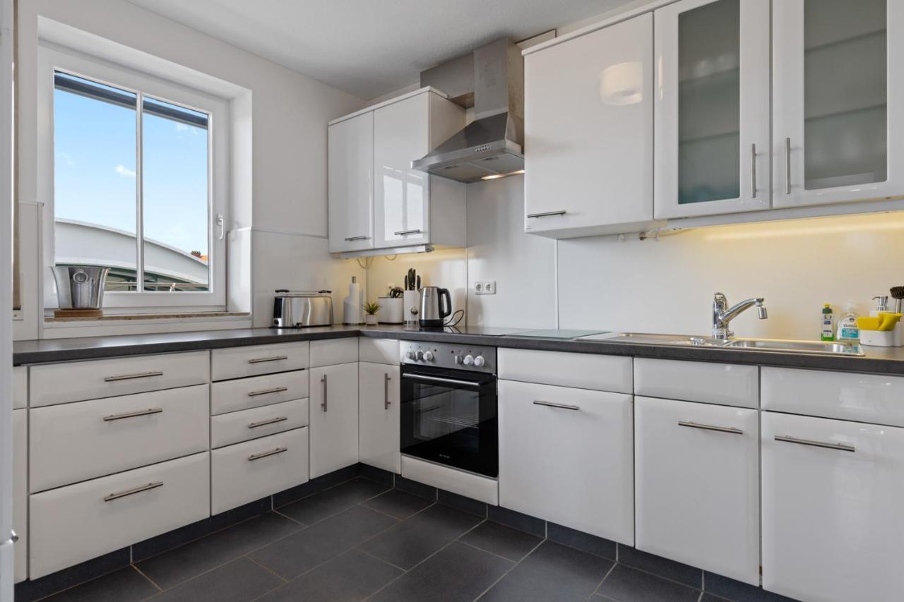 Arbio I Premium Penthouse Apartment Аугсбург Экстерьер фото